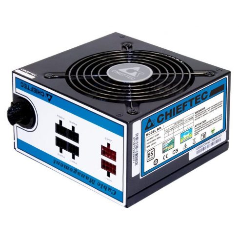 CHIEFTEC zdroj CTG-650C 650W, 12cm ventilator, akt.PFC, 85PLUS, kabelski menadžment