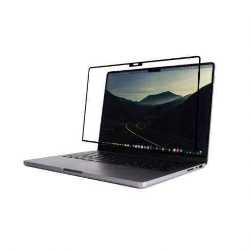 Moshi iVisor AG - Mat zaštitna folija za MacBook Pro 14" (M3/M2/M1/2023-2021) (crna/prozirna/mat)