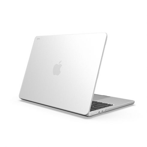 Moshi iGlaze - Hardshell torbica za MacBook Air 13.6" M3 (2024) / M2 (2022) (Stealth Clear)