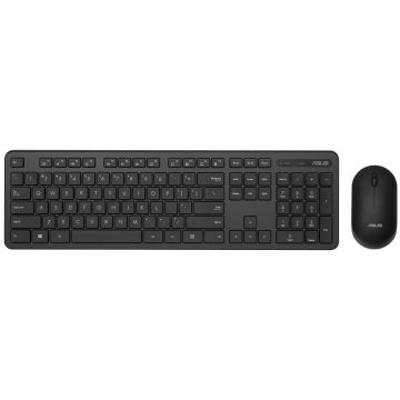 ASUS CW100/ set tipkovnica + miš, bežični/ crni