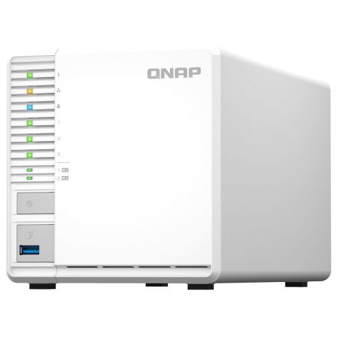 QNAP TS-364-4G 3x SATA, 4GB RAM, 2x M.2 NVMe utor, 3x USB, 1x 2,5GbE, 1x HDMI 1.4b