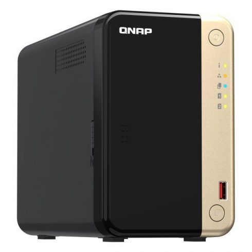 QNAP TS-264-8G 2x SATA, 8GB RAM, 2x M.2 NVMe, 1x PCIe, 2x 2,5GbE, 1x HDMI 4K, 4x USB