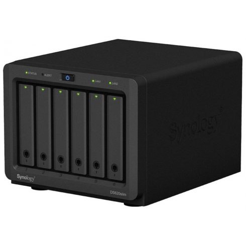 Synology DS620slim 6x SATA pro 2,5" HD, 2GB RAM, 2x USB3.0, 2x Gb LAN,