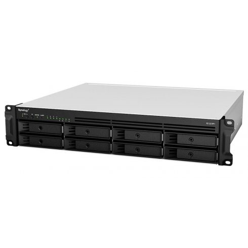 Synology RS1221RP+ 2U, 8x SATA, 4GB DDR4, 2x USB 3.0, 4x Gb LAN, 1x PCIe