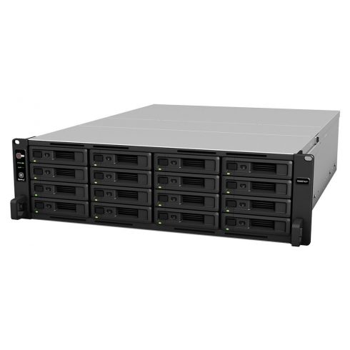 Synology RS4021xs+ 3U, 16x SATA, 8C/XeonD-1541/ 2,1-2,7GHz/ 16GB RAM/ 2x USB 3.0/ 4x GbE/ 2x 10GbE/ 2x PCIe