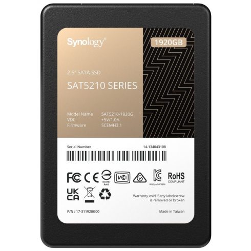 Synology SAT5210-1920G SSD 2,5” 1,92 TB