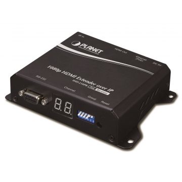   Planet IHD-210PR, HDMI video extender, receiver, FullHD, H.264, multicast, IR, PoE napajanje