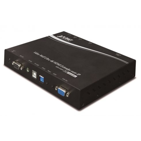 Planet IHD-410PT, HDMI video ekstender/video zid, zaslon, UHD-4K, multicast, IR, RS-232, napájení PoE