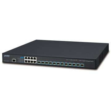   Planet XGS-6350-12X8TR L3 prekidač, 8x1Gb, 12x10Gb SFP+, QoS, 2x napajanje