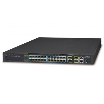   Planet XGS-6350-24X4C L3 prekidač, 24x10G SFP+, 4x100Gb QSFP28, QoS, 2x napajanje