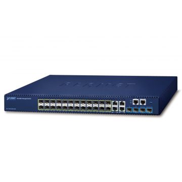   Planet SGS-5240-20S4C4XR L3 prekidač, 4x1Gb, 20x1Gb SFP, 4x10Gb SFP+, HW/IP stog, 2x napajanje