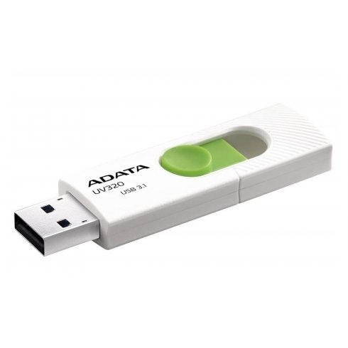 ADATA Flash disk UV320 32GB / USB 3.1 / bijelo-zeleni