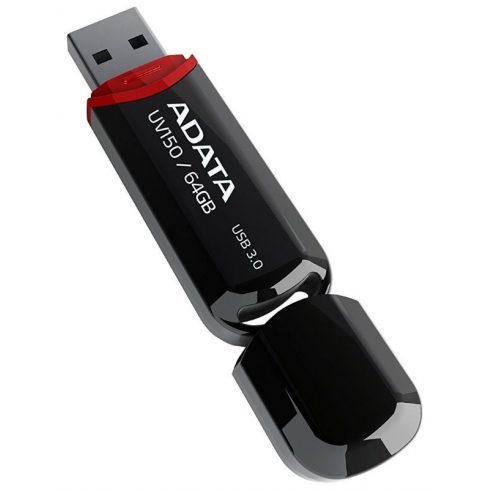 ADATA DashDrive Value UV150 64GB / USB 3.0 / crni