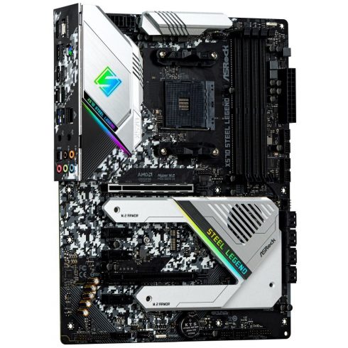 ASRock X570 STEEL LEGEND / AMD X570 / AM4 / 4x DDR4 DIMM / HDMI / DP / 2x M.2 / USB-C / ATX