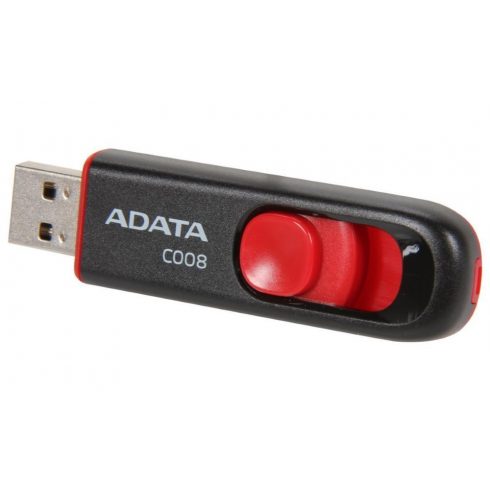 ADATA FlashDrive C008 16GB / USB 2.0 / crno-crveni