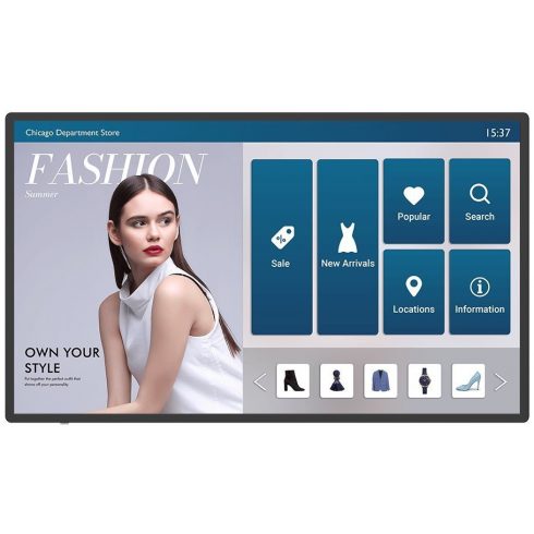 BENQ panel 75" ST7502S/ Smart Signage/ UHD 4K/ rad 18/7/ HDMI/ RJ45/ USB/ Android