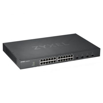   Zyxel XGS1930-28 - 28-portni Smart Managed Switch, 24x gigabit Copper, 4x 10G SFP+, hibridni način rada, samostalni ili NebulaFlex