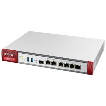   ZyXEL ZyWALL USGFLEX 200 s 1-godišnjim UTM BUNDLE-om / Vatrozid / 10/100/1000, 2x WAN, 4x LAN/DMZ porta, 1x SFP, 2x USB