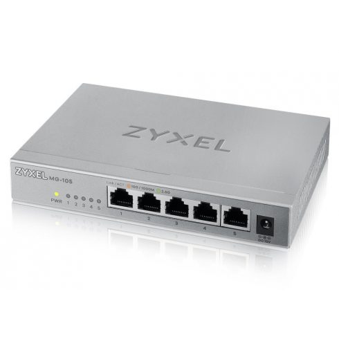 ZyXEL MG-108, 8 Ports Desktop 2,5G MultiGig neupravljani prekidač