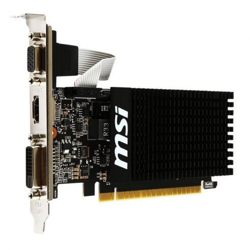 MSI GT710 2GD3H LP / PCI-E / 2GB GDDR3 / DVI-D / HDMI / VGA / niskog profila