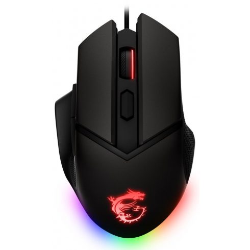 MSI gaming miš CLUTCH GM20 ELITE/ 6.400 dpi/ RGB pozadinsko osvjetljenje/ 6 tipki/ USB