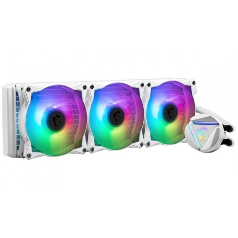 MSI vodeni hladnjak CPU MAG Core Liquid 360R V2 WHITE/ 3x 120mm ARGB ventilator/ podrška za LGA1700/ bijeli