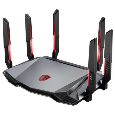 MSI herní router RadiX AXE6600 WiFi 6E Tri-Band (2,4GHz, 5GHz, 6GHz)/RGB