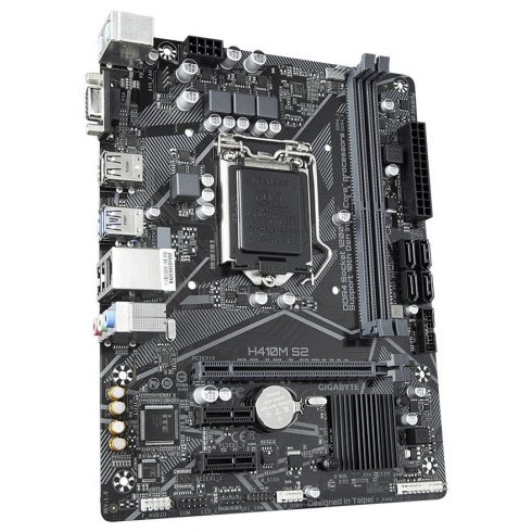 GIGABYTE H410M S2 / Intel H410 / LGA1200 / 2x DDR4 / VGA / mATX