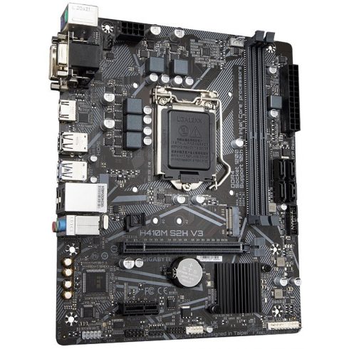 GIGABYTE H410M S2H V3 / Intel H510 / LGA1200 / 2x DDR4 / M.2 / VGA / DVI-D / HDMI / mATX