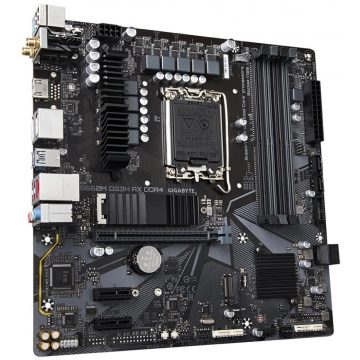   GIGABYTE B660M DS3H AX DDR4 / Intel B660 / LGA1700 / 4x DDR4 / 2x M.2 / DP / HDMI / USB-C / WiFi / mATX