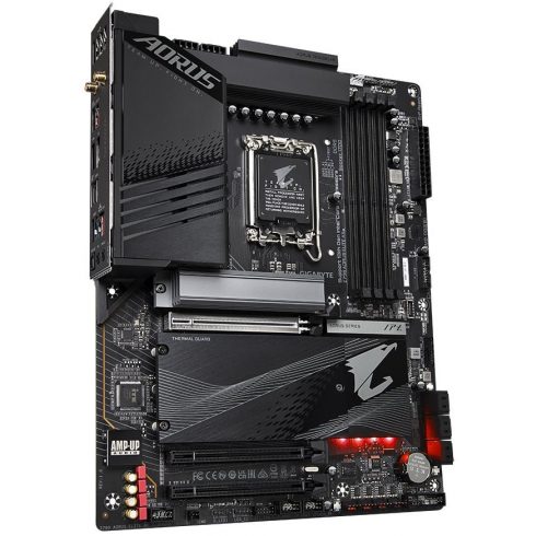 GIGABYTE Z790 AORUS ELITE AX / Intel Z790 / LGA1700 / 4x DDR5 / 4x M.2 / HDMI / DP / USB-C / WiFi / ATX