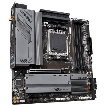   GIGABYTE B650M GAMING X AX / AMD B650 / AM5 / 4x DDR5 / 2x M.2 / HDMI / 2x DP / USB-C / Wi-Fi / mATX