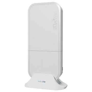   MikroTik RouterBOARD wAP ac, r2, 4x 716 MHz CPU, 128MB RAM, 2x Gbit LAN, 2.4+5GHz Wi-Fi, 2x2 MIMO, 2.5dBi antena, L4