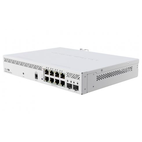 MikroTik upravljani prekidač CSS610-8P-2S+IN 8x GbE PoE+, 2x 10Gb SFP+, SwOS, PSU (PoE budžet 140W)