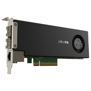   MikroTik CCR2004-1G-2XS-PCIe, PCIe 3.0 kartica, 1 Gbit LAN, 2x SFP28