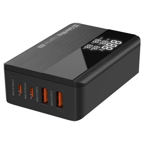 COLORWAY USB punjač/ 2x USB-A/ 2x USB-C/ 100W/ crni