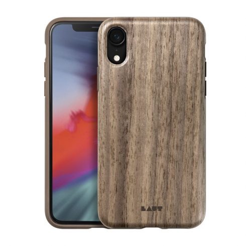 Laut PINNACLE - Maska za iPhone XR sa prirodnim drvetom (orah)