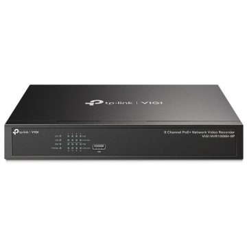   TP-Link VIGI NVR1008H-8P mrežni video snimač 8 kanala, 8x Lan s PoE, 2x USB