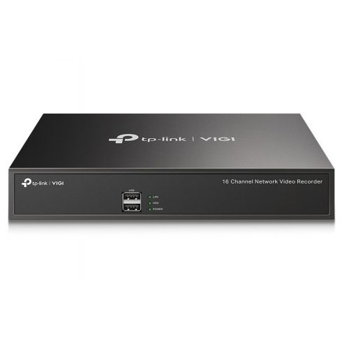 TP-Link VIGI NVR1016H - VIGI 16-kanalni mrežni video snimač, daljinski pristup, ONVIF, dvosmjerni audio, do 10TB HDD