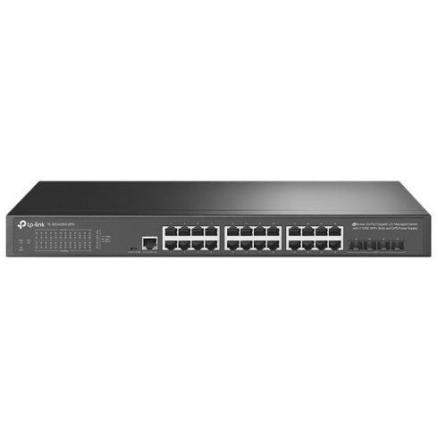 TP-Link TL-SG3428X-UPS JetStream Switch 24x GLan, 4x SFP+ 10G, Omáda SDN