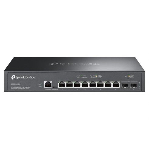 TP-Link SG3210X-M2 L2+ upravljani prekidač, 2x 10GLAN, 8x 2,5GLAN, 2x SFP+, Omáda SDN