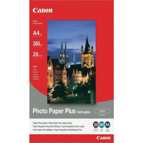 Canon foto papir SG-201/ A4/ Semi-glossy/ 20 kom