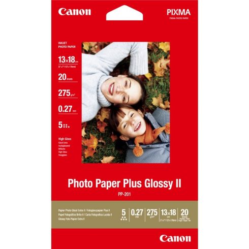 Canon foto papir PP-201/ 13x18cm/ Glossy/ 20 kom