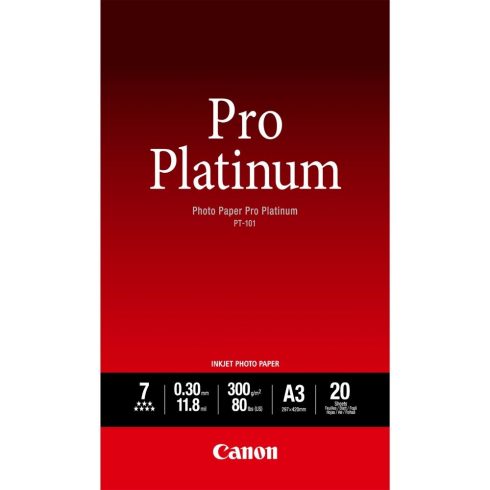 Canon foto papir PT-101/ A3/ Pro Platinum/ 20 kom