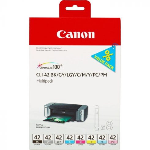 Canon multipack CLI-42 spremnici s tintom - 8 tinti