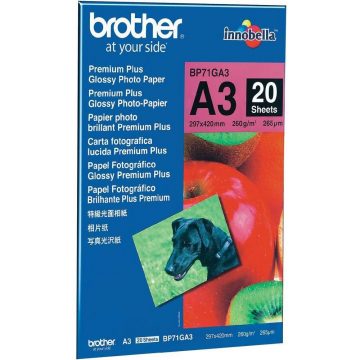   BROTHER foto papir BP71GA3/ A3/ Premium Glossy/ 260g/ 20 listova