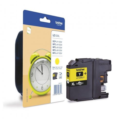 BROTHER ink cartridge LC-225XLY/ Yellow/ 1200 str