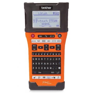   BROTHER pisač samoljepljivih etiketa PT-E550WVP/ 180 dpi/ LCD/ USB/ Wi-Fi/ kofer