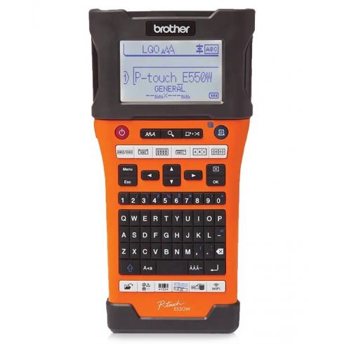 BROTHER pisač samoljepljivih etiketa PT-E550WVP/ 180 dpi/ LCD/ USB/ Wi-Fi/ kofer