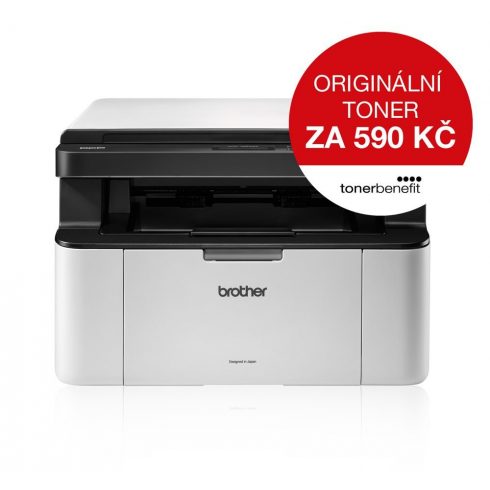 BROTHER laser višenamjenski DCP-1623WE tonerbenefit/ A4 / 2400x600 dpi / crno-bijeli / ispis / skener / Wi-Fi